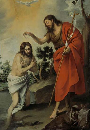 Bartolome Esteban Murillo The Baptism of Christ oil painting picture